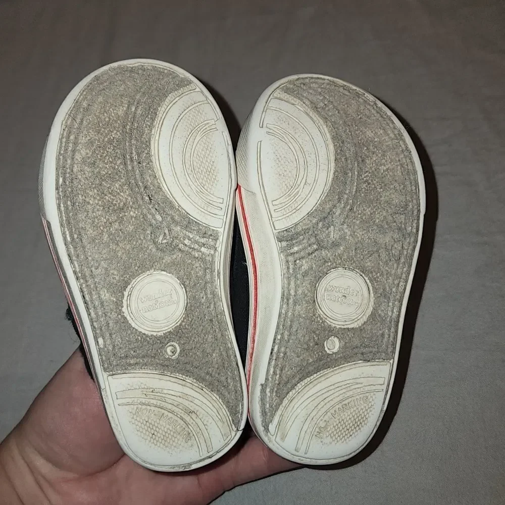 🏖 Infant Baby Boy Toddler Shoe Size High Tops Monster Size 4